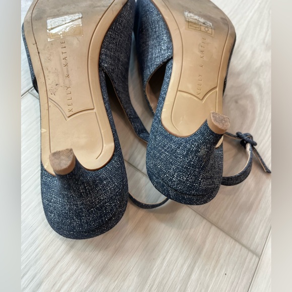 Kelly and Katie Hillaree Chambray Sling Back - Picture 3 of 5
